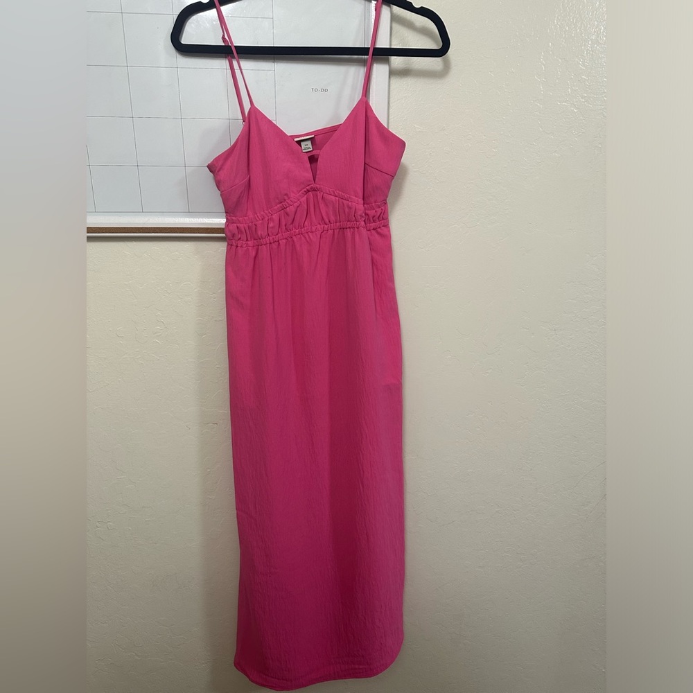 A New Day Pink midi dress
